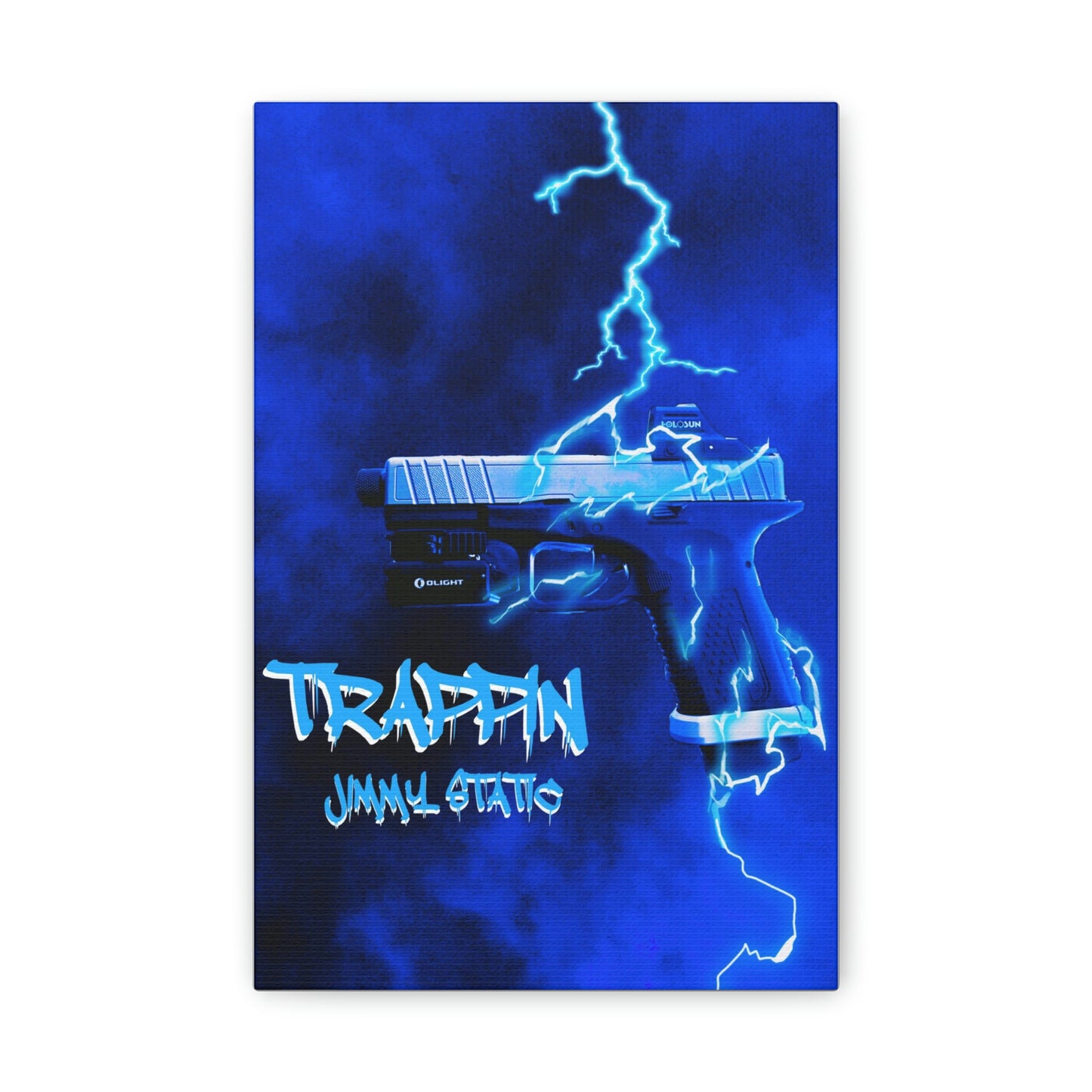 Jimmy Static "Trappin" Canvas
