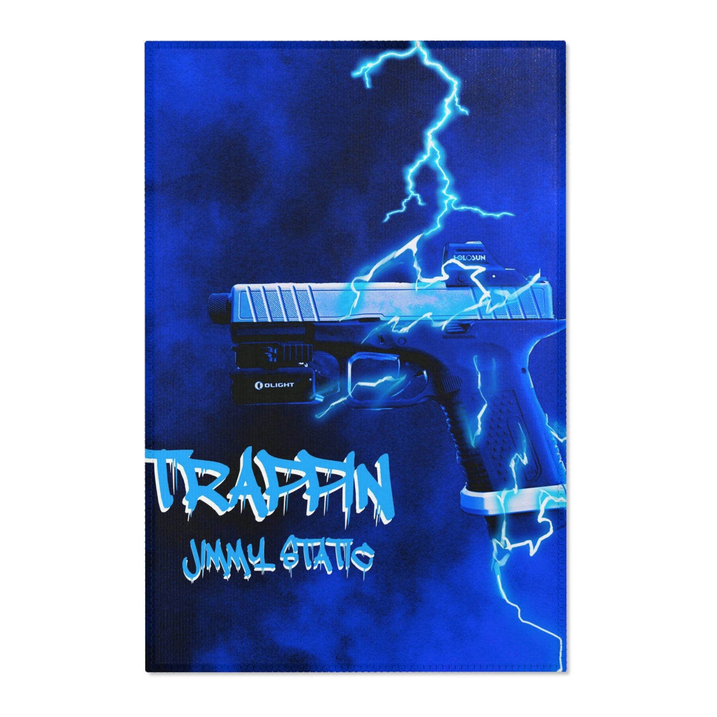 Jimmy Static "Trappin" Area Rug