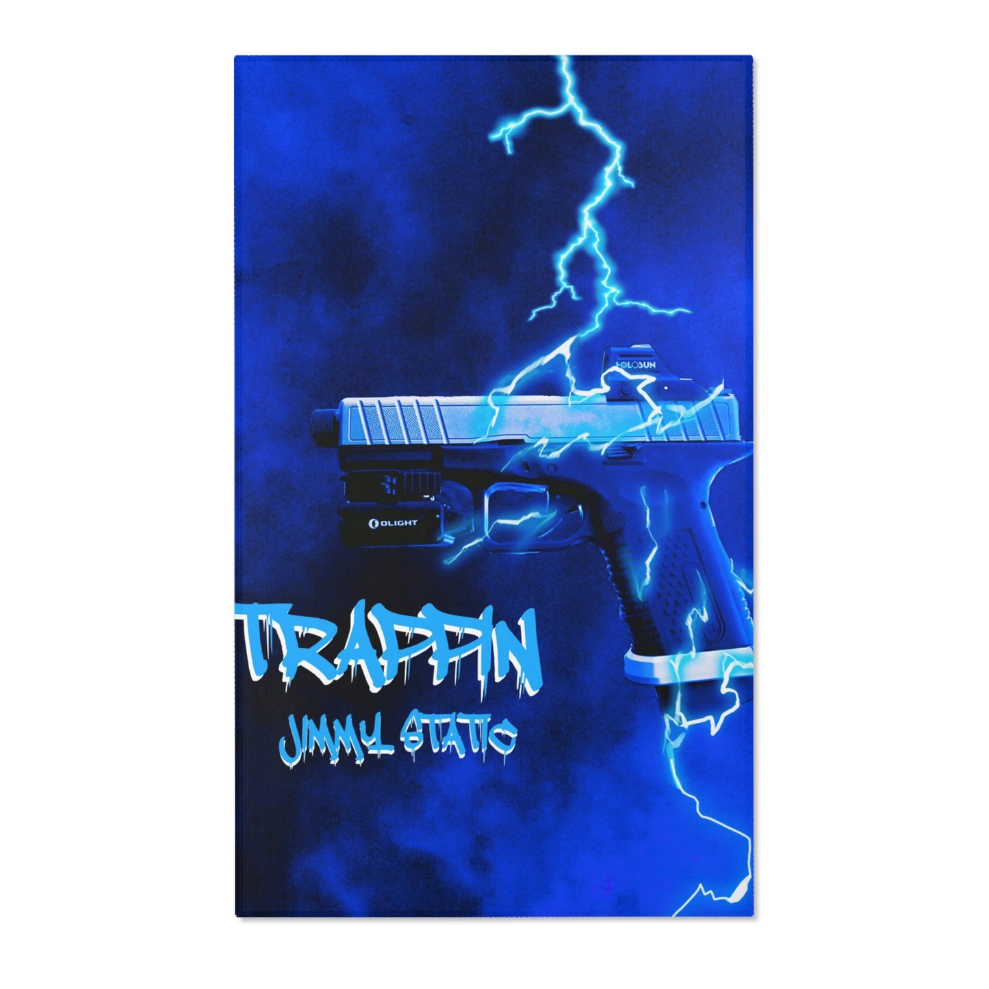 Jimmy Static "Trappin" Area Rug