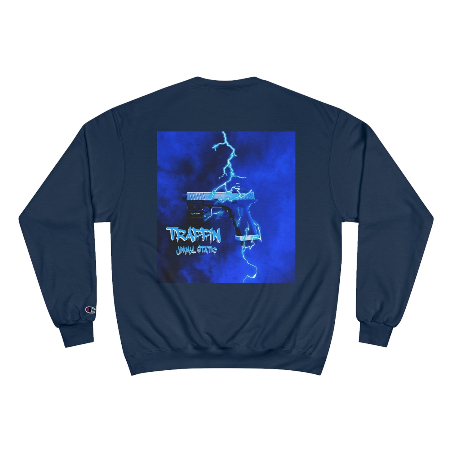Champion x Jimmy Static "Trappin" Crewneck