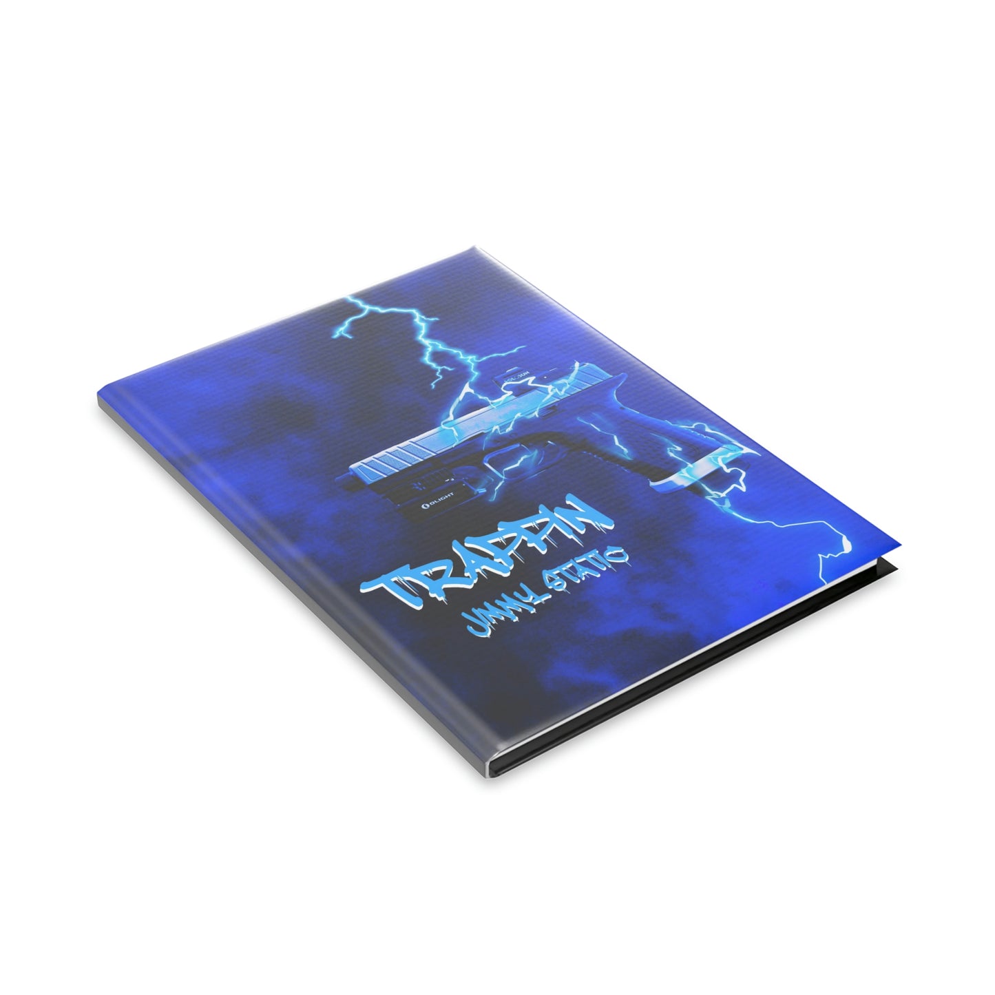"Trappin" Hardcover Notebook with Puffy Covers