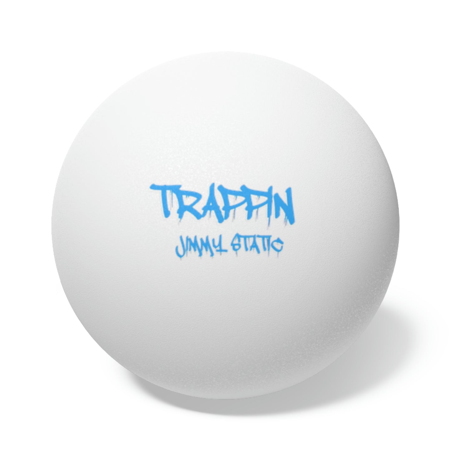 Jimmy Static "Trappin" Ping-Pong Balls, 6 pcs
