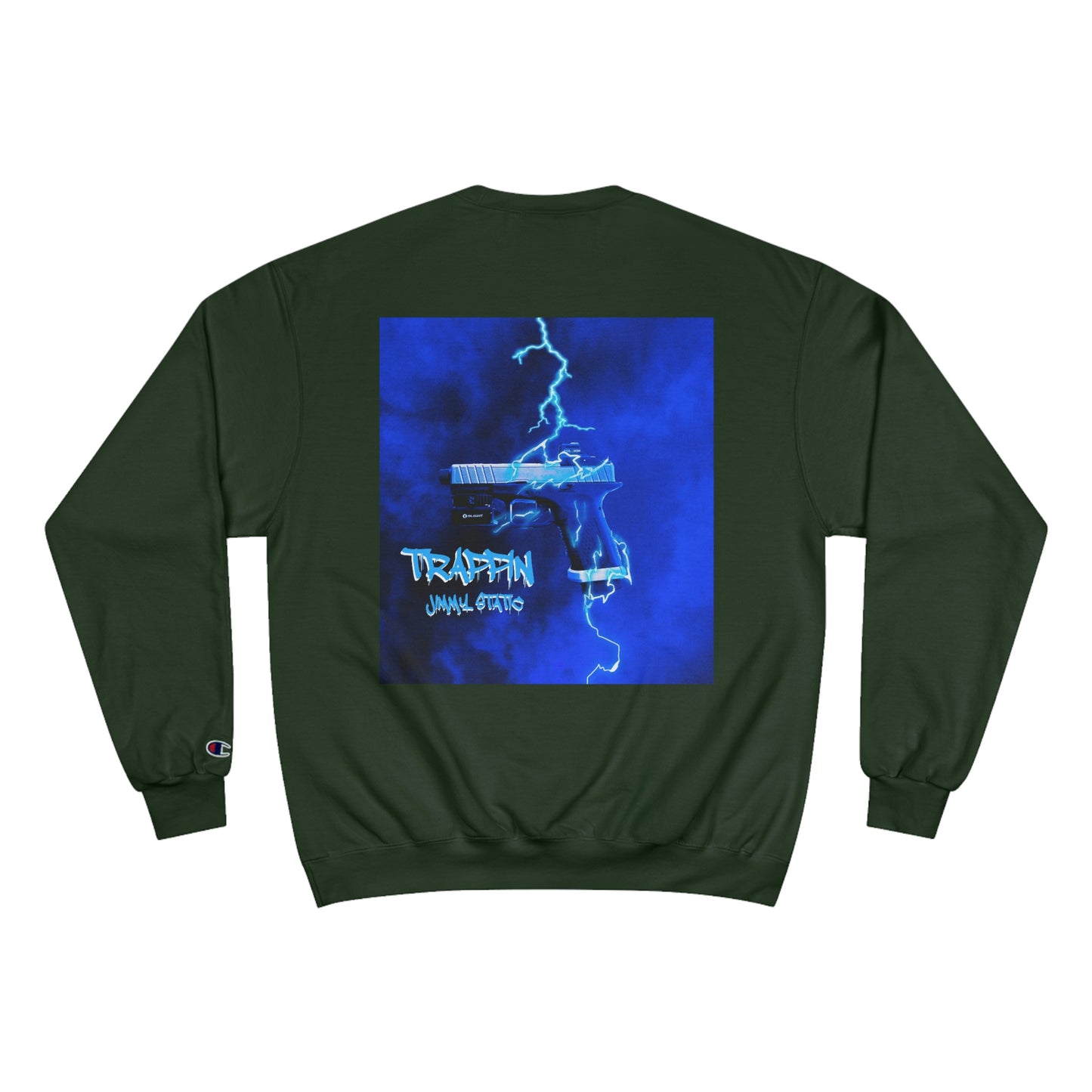 Champion x Jimmy Static "Trappin" Crewneck