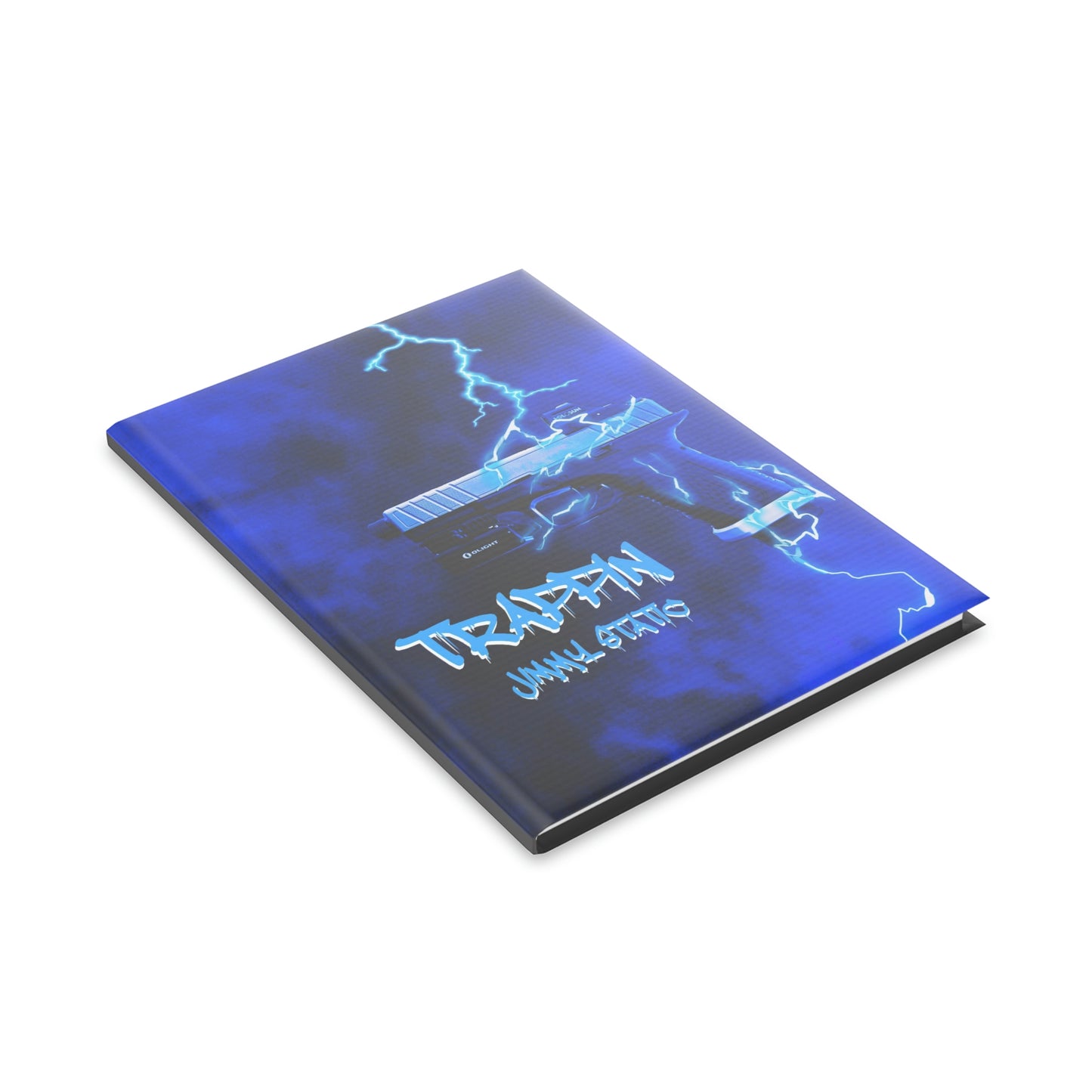 "Trappin" Hardcover Notebook with Puffy Covers